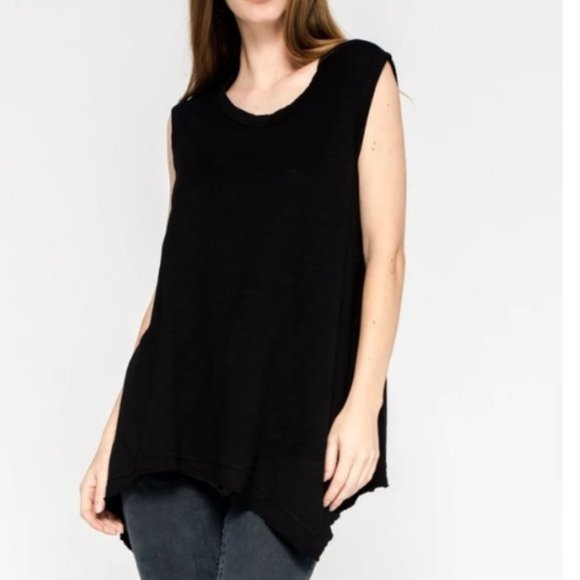 Wilt | Easy Shell Slanted Hem Tank - Picture 1 of 9